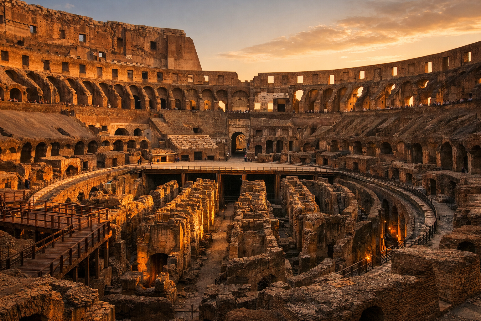 Colosseum Underground & Arena Floor Tour