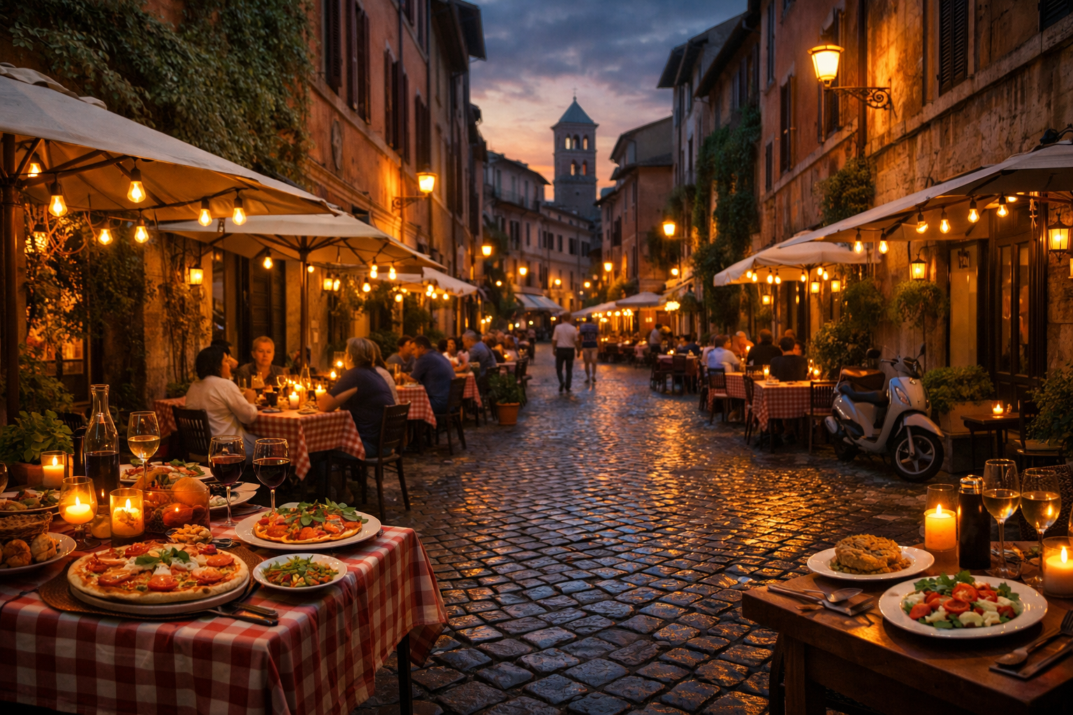 Trastevere Food & Wine Evening Walk