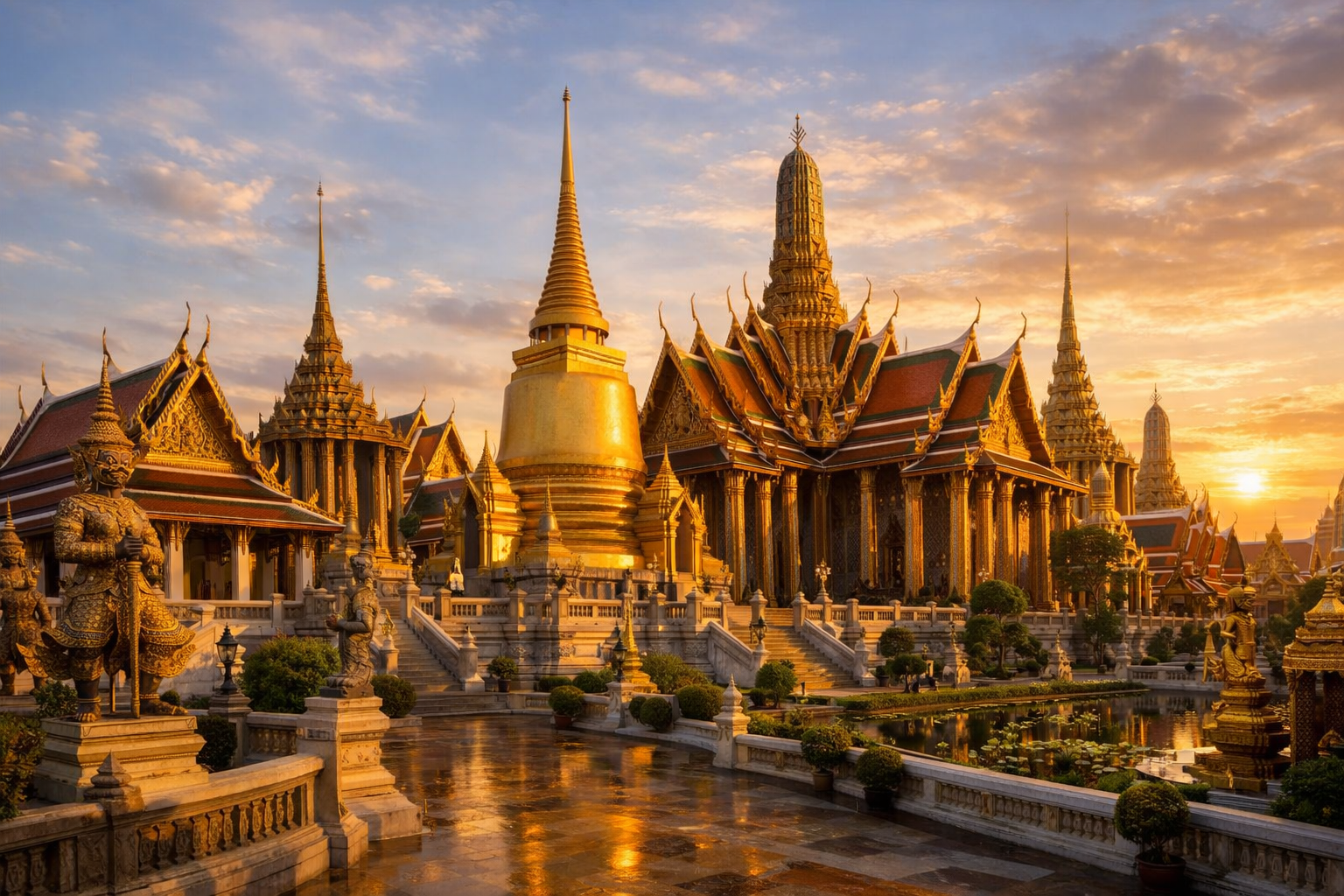 Bangkok Temples & Grand Palace Half-Day Tour