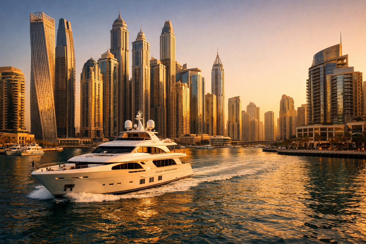 Dubai Marina Luxury Yacht Cruise