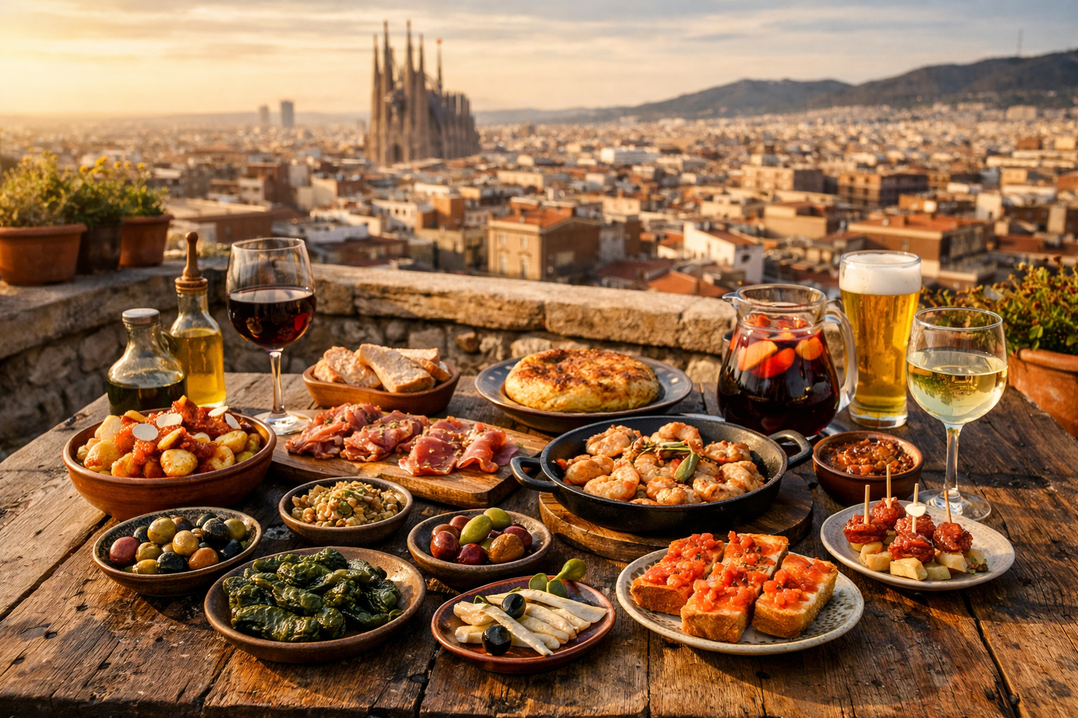 Tapas & Wine Evening Food Tour