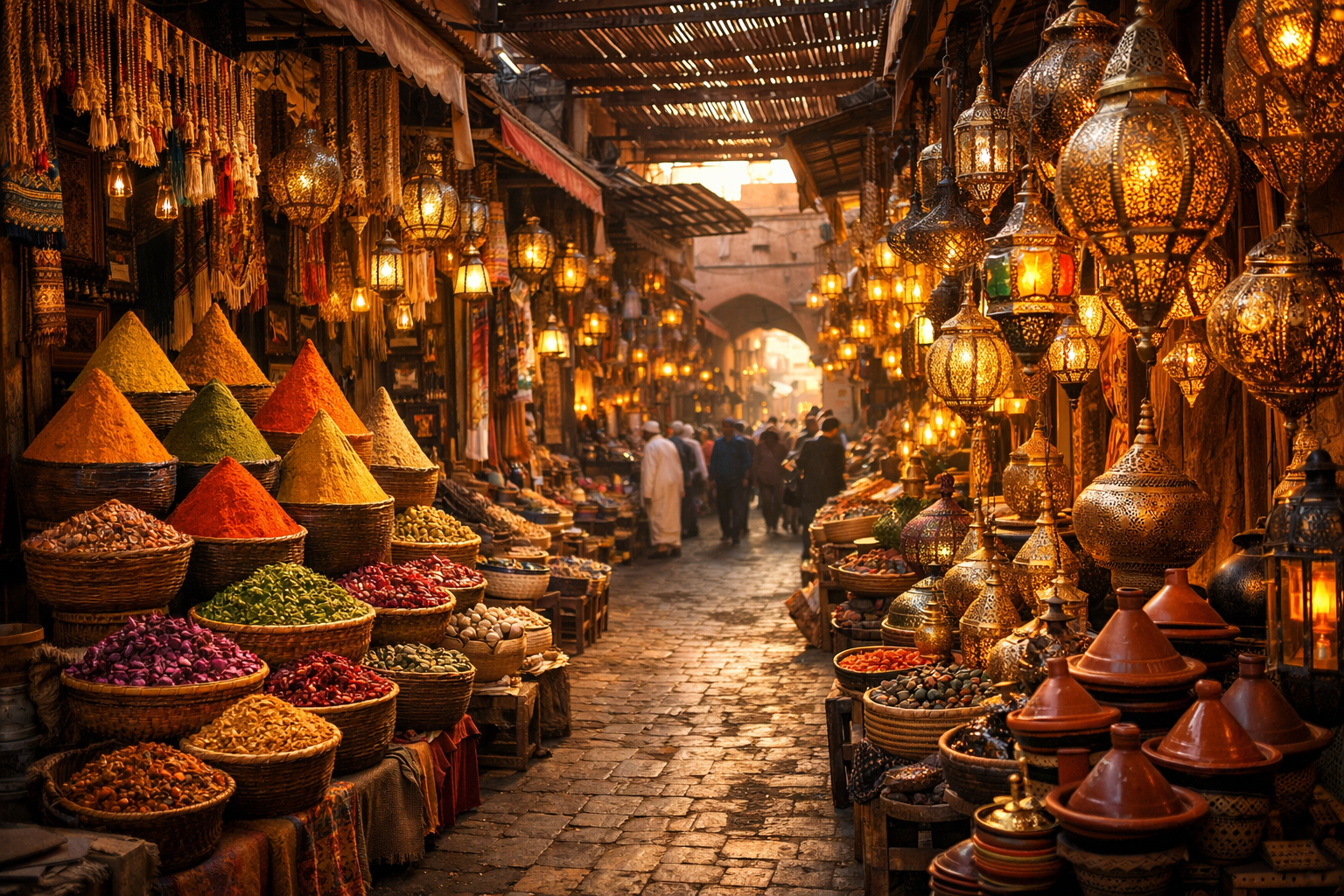 Marrakech Medina, Souks & Palaces Guided Tour